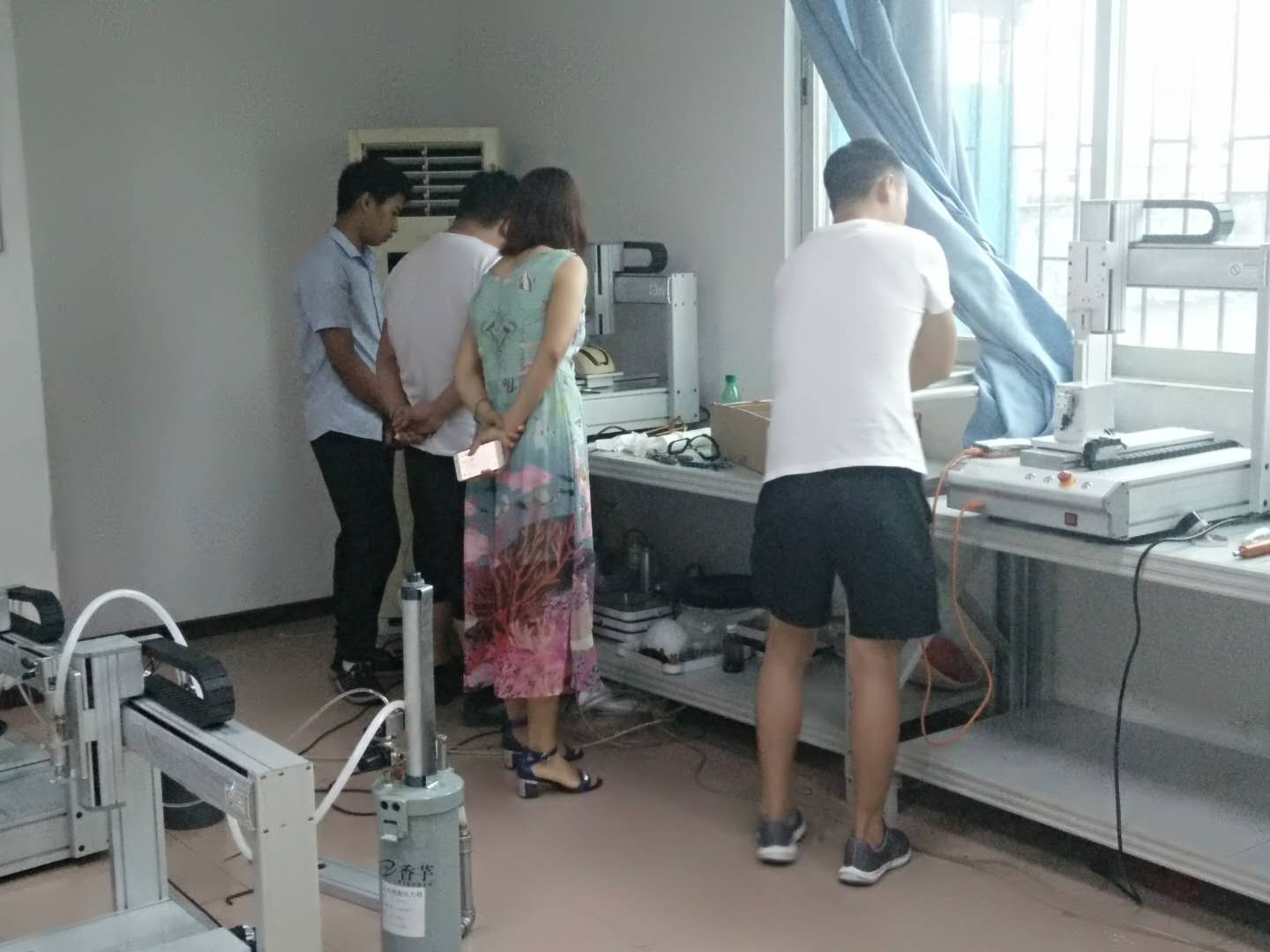 香芋機電客戶來訪！
